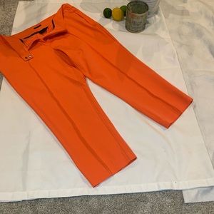 Orange crop pants